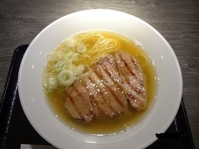 「鮪節塩そば」@中華そば 鍾馗 長野店の写真