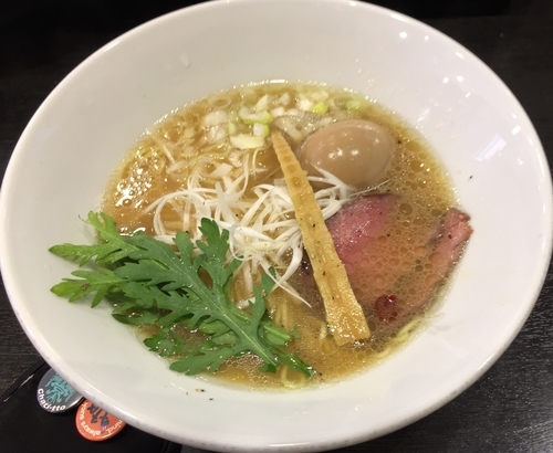 「牛王麺＋味玉（￥880＋￥110）」@松壱家 藤沢本店の写真