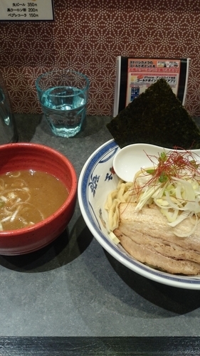 「鶏魚介つけ麺(900円)大盛無料」@つけ麺や 武双の写真