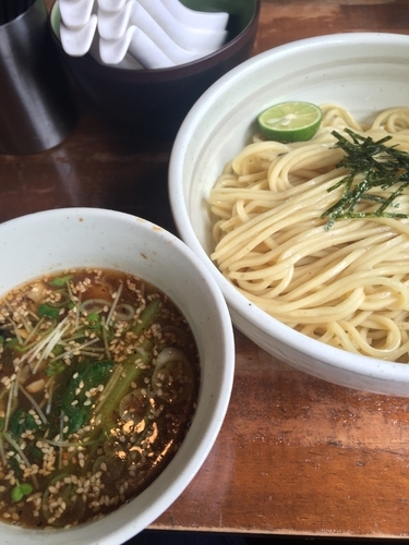 「支那つけそば、大盛り」@日本橋 製麺庵 なな蓮の写真