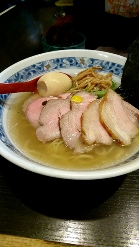 「豊穣清湯特製塩ラーメン：950円」@麺処 夏海の写真