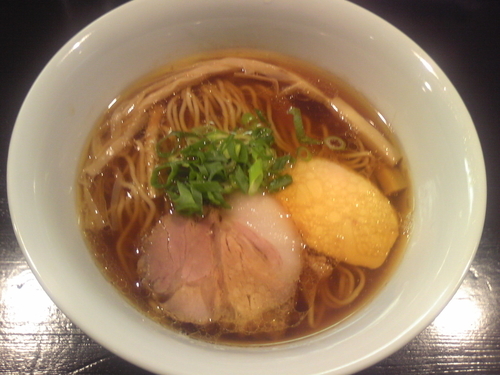 「軍鶏そば」@麺尊 RAGEの写真