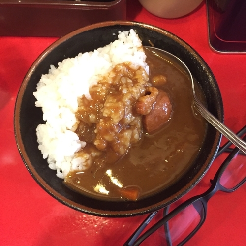 「茶碗カレー」@おーくら家 本店の写真