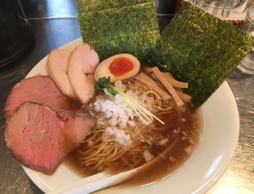 「「10/14限定」淡麗煮干醤油　￥780」@さんじの写真