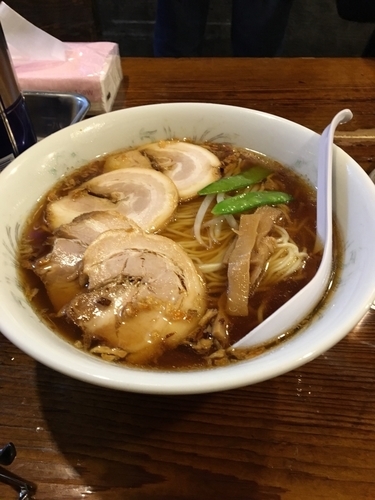 「ラーメン＋チャーシュー＋大盛り」@かおたんラーメンえんとつ屋 南青山店の写真