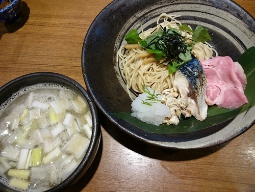「【限定】秋魚のつけそば」@寿製麺よしかわ 川越店の写真