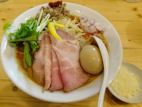 「特製味噌ヌードル（980円）」@味噌ぶり noodle みやみやの写真