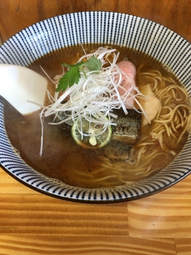 「秋刀魚 四季麺『秋』限定 1000円」@中華そば よしかわの写真