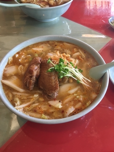 「チーツータンメン」@昇龍飯店の写真