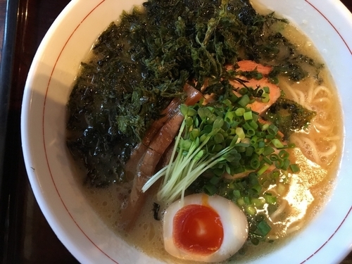 「岩のり塩ラーメン 800円」@竹風の写真