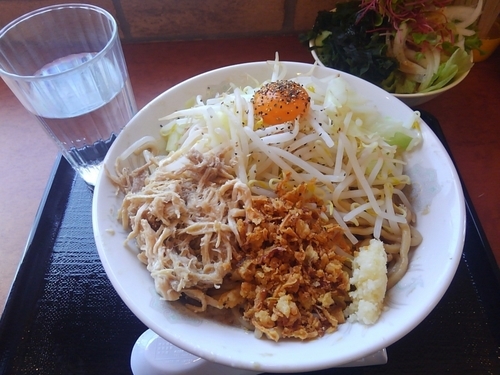 「汁なし麺」@レストランみゆき野六方の写真