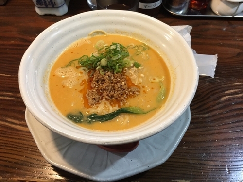 「辛さを抑えた担々麺 800円」@大須たんたんめんの写真