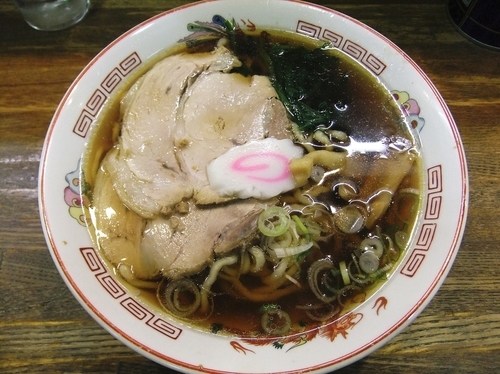 「ラーメン（550円）」@白河手打ラーメン かづ枝の写真