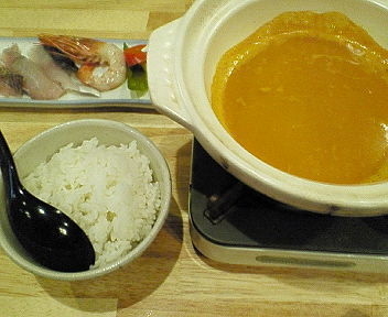 「究極の雲丹スープカレー　１３００円」@海栗屋 下北沢店の写真