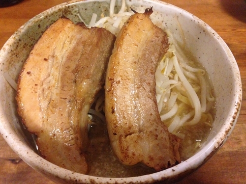 「ダブル厚肉 春二郎」@二郎系ラーメン 麺屋 春爛漫の写真