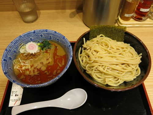 「担々つけめん(中盛)：830円」@舎鈴 新橋西口店の写真