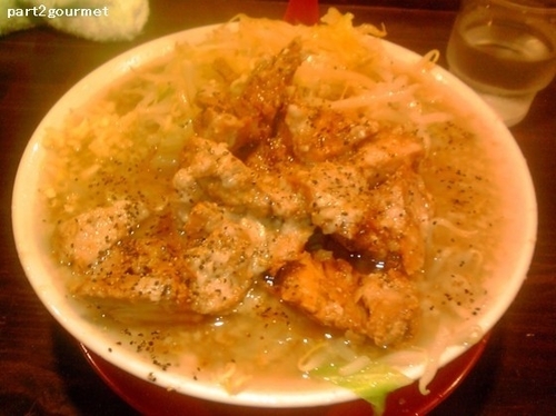 「豚斬りトロ肉ラーメン (1,180円)」@豚斬りらーめんの写真