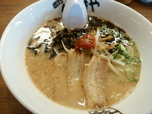 「ばりこてめん(並盛・100g)720円」@八番山 博多らーめん ばりきや 前橋店の写真