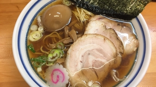 「特製中華そば」@もりの中華そばの写真