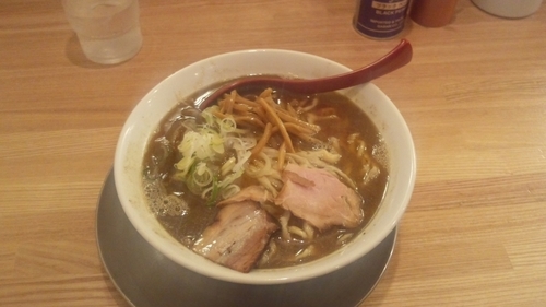 「喜多方らーめん（煮干し）大」@麺や 七彩 八丁堀店の写真