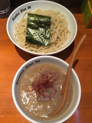 「濃厚つけ麺(煮干)800円」@麺Dining Number Nine 09の写真