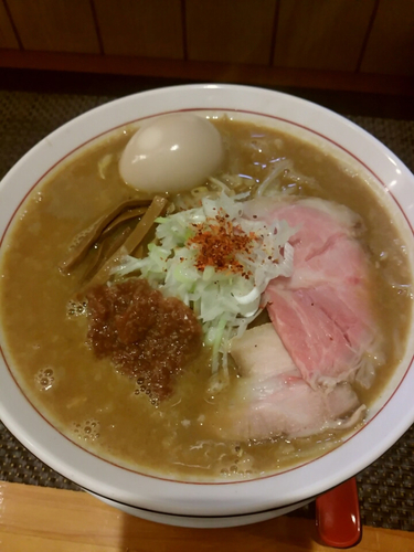 「華金味噌らぁ麺　800円」@麺庵ちとせの写真