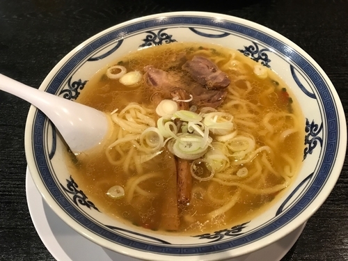 「味鶏ラーメン　700円」@ラーメン 味鶏の写真