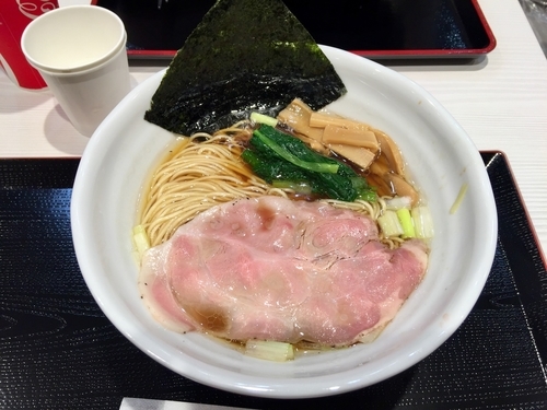 「鶏だし醤油RAMEN 842円」@RAMEN 火影 ラゾーナ川崎店の写真
