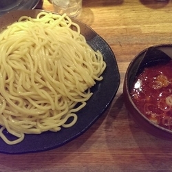 辛味つけ麺、特盛、辛味MAX