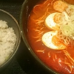 辛口 鯛拉麺ー真魚（鯛めし付き）