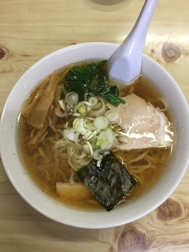 「ラーメン  550円」@竹田家手打ラーメン店の写真