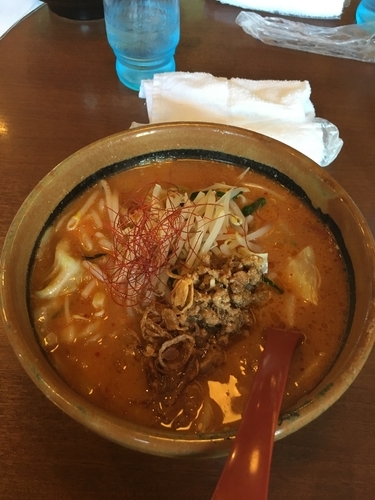 「北海道辛味噌ラーメン」@麺場 田所商店 辻堂店の写真