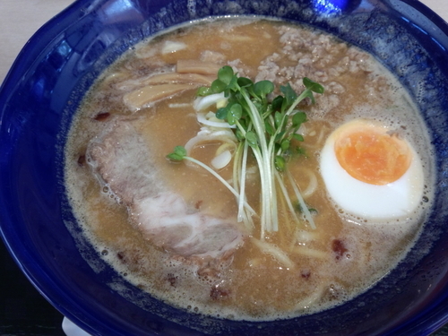 「信州味噌ラーメン900円」@ラーメン 福栄の写真