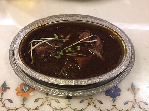 「カシミールチキンカレー」@ニューデリー マハトマの写真