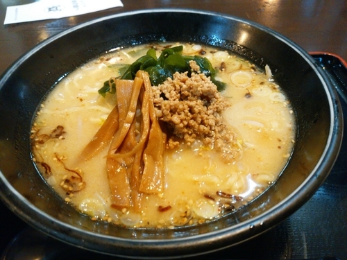 「味噌らーめん(並盛・160g)648円」@めの娘 三俣店の写真