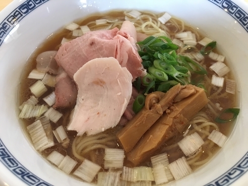 「肉増し一無庵そば＋鶏油玉ハーフ」@中華蕎麦 一無庵の写真