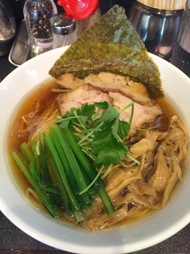 「極しょう油、大盛り」@piacevole 澤 水天宮店の写真