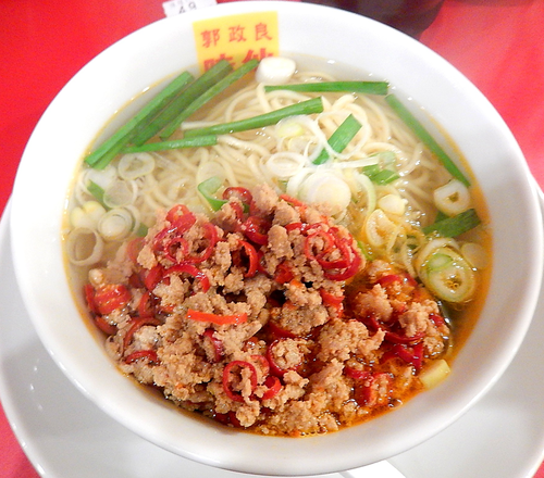 「台湾ラーメン・塩（800円）」@郭 政良 味仙 東京神田店の写真