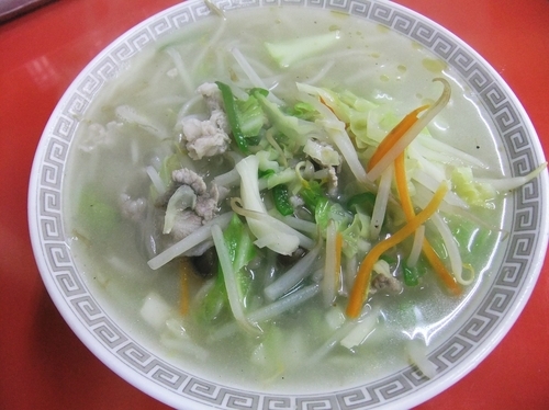 「タンメン（700円）」@中華料理 秀華の写真