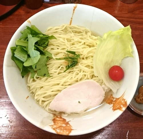 「冷やし鯛ラーメン【夏季限定】 ねり梅」@旬麺しろ八の写真