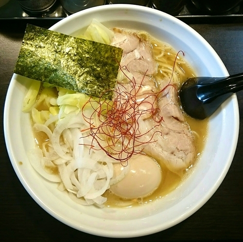 「鶏白湯極 味玉」@ラーメンくれはの写真