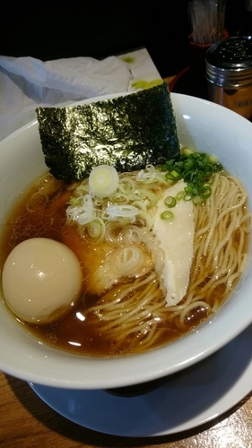 「しゃもらぁめん  ８００円」@麺や 流れ星の写真