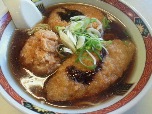 「案山子ラーメン 680円」@かすみ食堂の写真