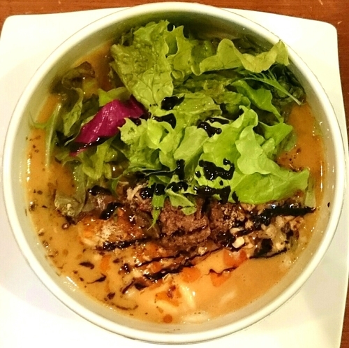 「鶏白湯坦々麺」@鶏白湯麺 蔭山 高田馬場店の写真