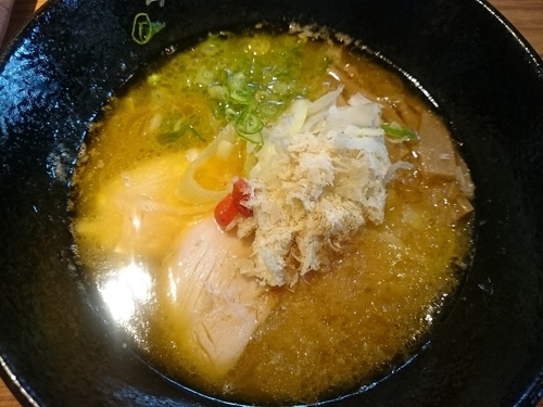 「鶏そば 濃厚 ¥850」@鶏そば・骨付き鶏 金嶋の写真