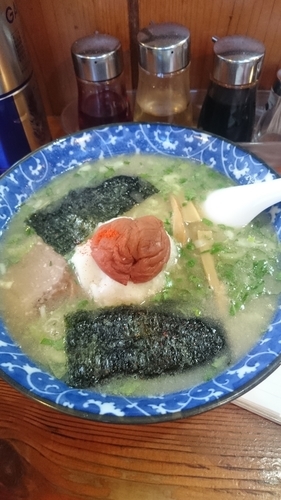 「みぞれラーメン」@がんこや かるがんラーメン つくば店の写真
