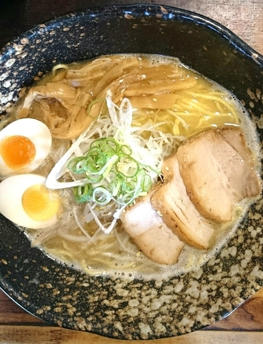 「鶏白湯ラーメン(塩)」@我羅奢の写真