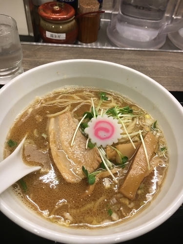 「中華そば￥750」@つけめんTETSU 阪急三番街店の写真