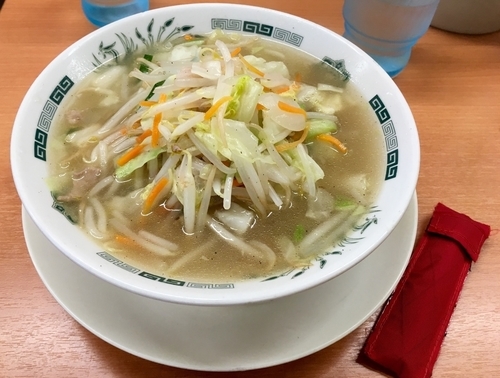 「タンメン」@日高屋 目白店の写真