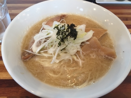 「らーめん銀だら搾り」@鮮魚らーめん 五ノ神水産の写真